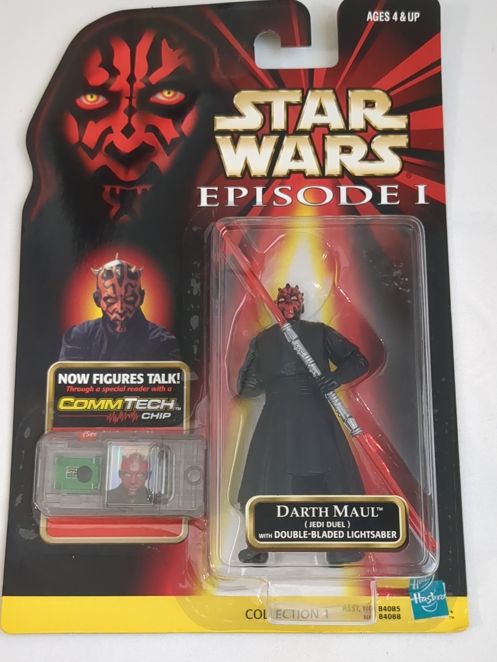 Star Wars Darth Maul Jedi Episode 1 CommTech 1998 Action Figure